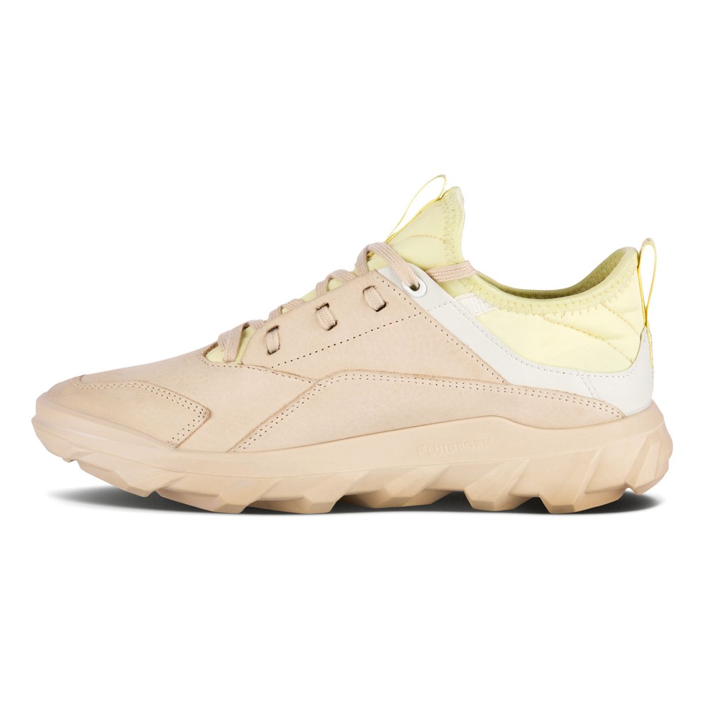 Tenis Outdoor Hombre - ECCO Mx Wolow - Beige - OGF930517